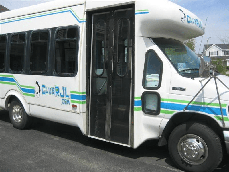 Club RJL party bus alternate angle